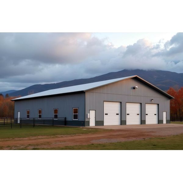  Prefabricated Modular Industry Iron Structure Fabrication Structural Hangar Warehouse Building for Workshop
