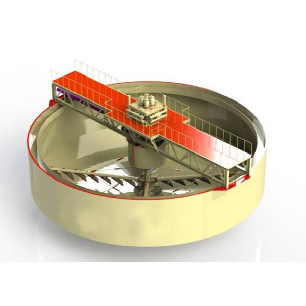 Width 30 Meter Vertical Gravity Sedimentation Separator Slurry Thickener