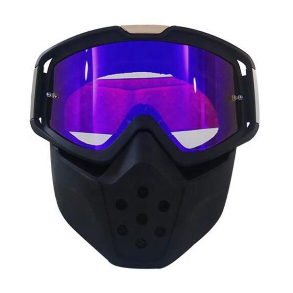 Customized ABS Motocross Motorcycle Goggle Mask for Universal Fit