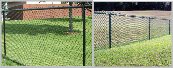 Practical Sports Ground Fencing / Chain Link Mesh Fence No Toxic Material