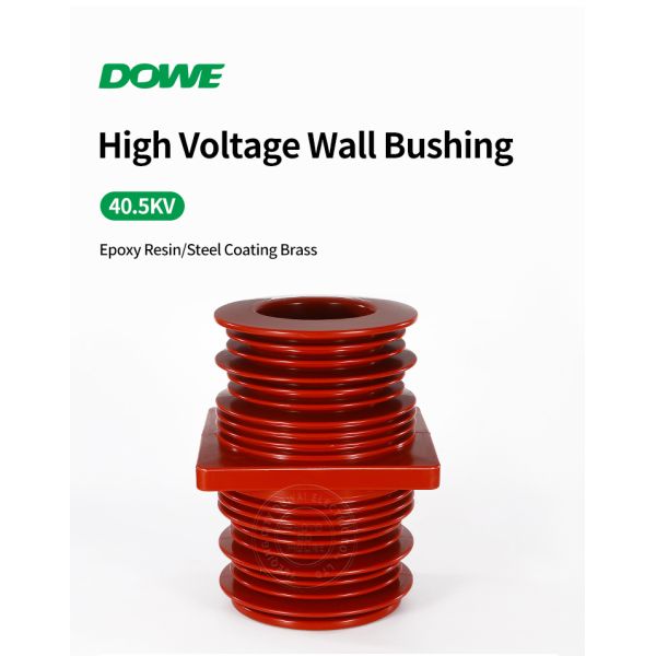 DUWAI 40.5KV TG3-35Q 395X2Indoor Post Insulator Standoff Epoxy Resin APG Technology Insulator For Distribution Cabinet  Epoxy Resin Insulator for High Voltage Cabinet Contact Box for Indoor Switch