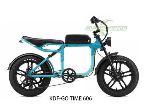 25 KM/H Blue Vintage Style Ebike com freios de disco hidráulico 36V 250W Motor