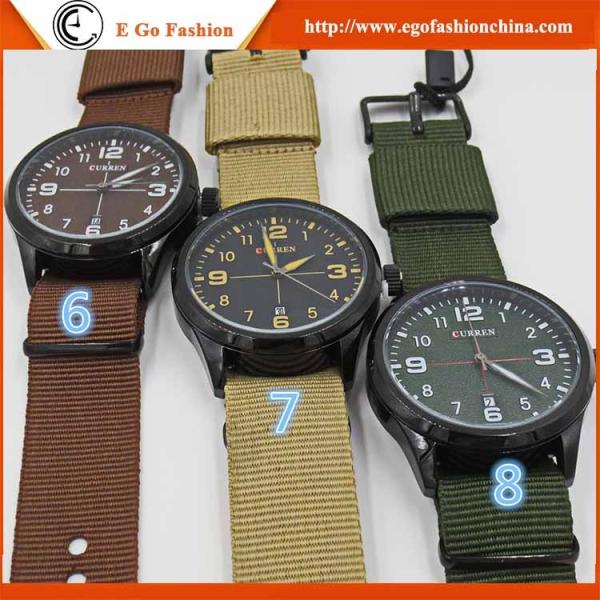 Nylon Watch Fashion Sports Watches for Boy Boys Watch CURREN 8195 Top Quality Watch Gift