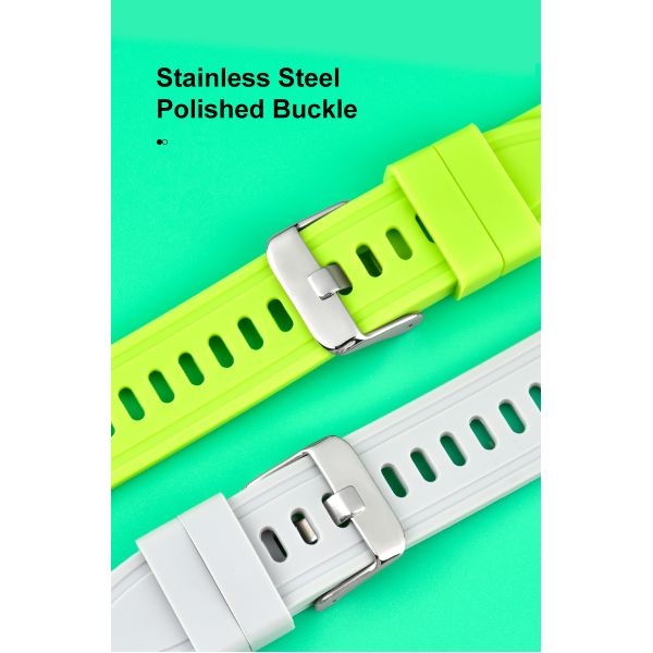 Fashionable Active Sports Silicone Watch Band · 18–22mm | Customizable Logo - China Wholesaler SHX