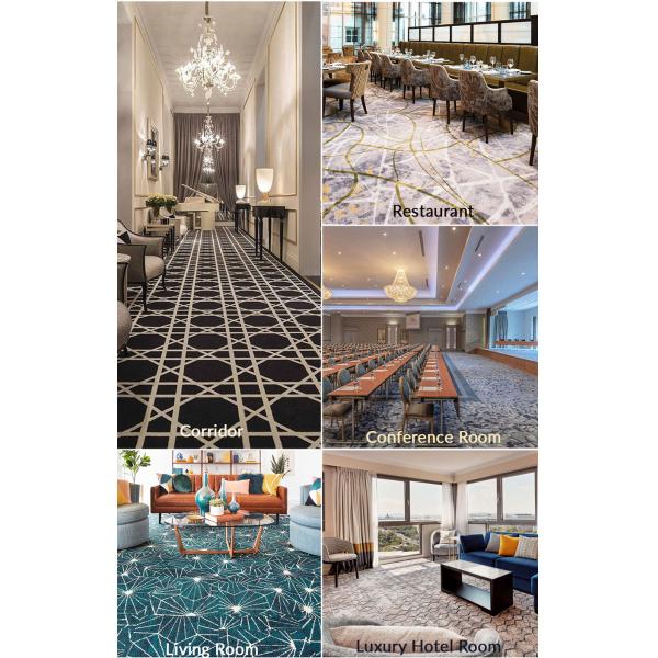 Polypropylene Print Sala Flooring for 5 Star Hotel Banquet Halls at Prices Alfombra