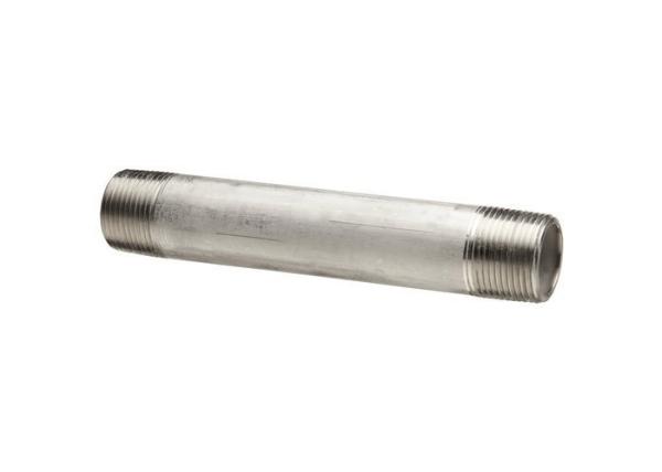 Seamless Stainless Steel Threaded Pipe , 24mm ASTM A312 Round Seamless Stainless Tube