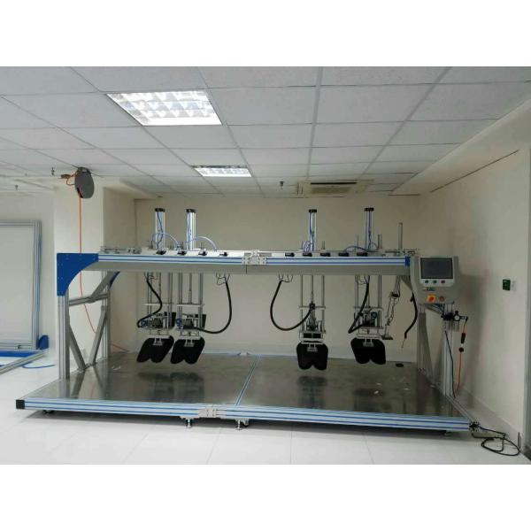 PLC Furniture Testing Equipment Three Seat Sofa Durability Tester Multi Location Load Detection
