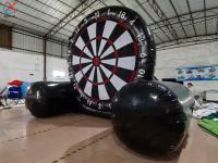 Jeu de football gonflable de tir sur cible de football gonflable de fléchettes