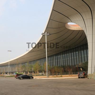 PE/PVDF Coating Exterior/ Interior Wall Cladding Panel Aluminum Composite Metal Ceiling Grid