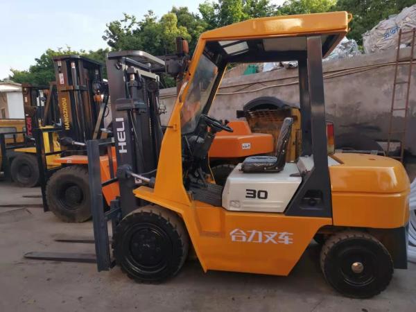 empilhadeira da mão de 1.5T 2T 3T segundo, Heli Lift Truck elétrica