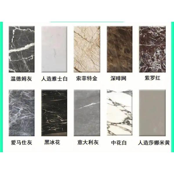 Envase de acero de impresión de mármol para revestimiento de paredes de decoración del hogar y proyectos arquitectónicos