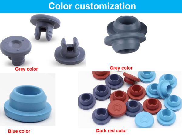 Chlorobutyl Medical Rubber Stopper 13mm Medicine Bottle Bung