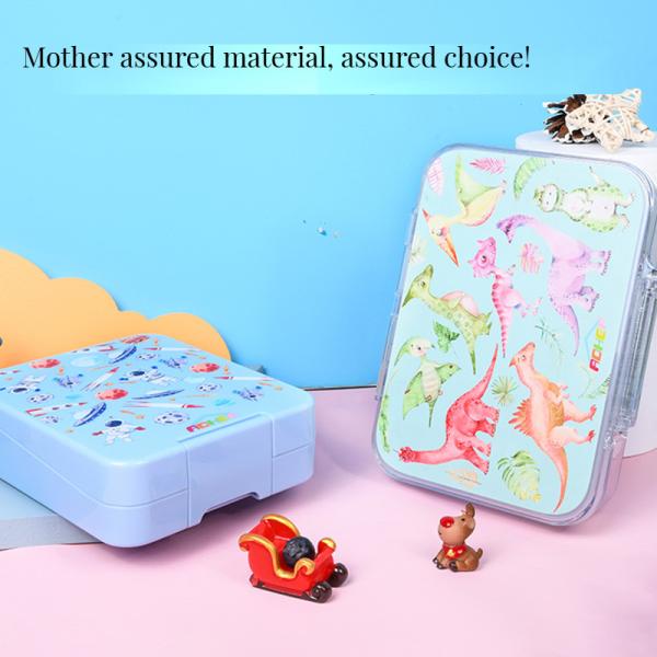 Customized Size Food Storage Box 304 Stainless Steel Bento Lunch Container for Adults