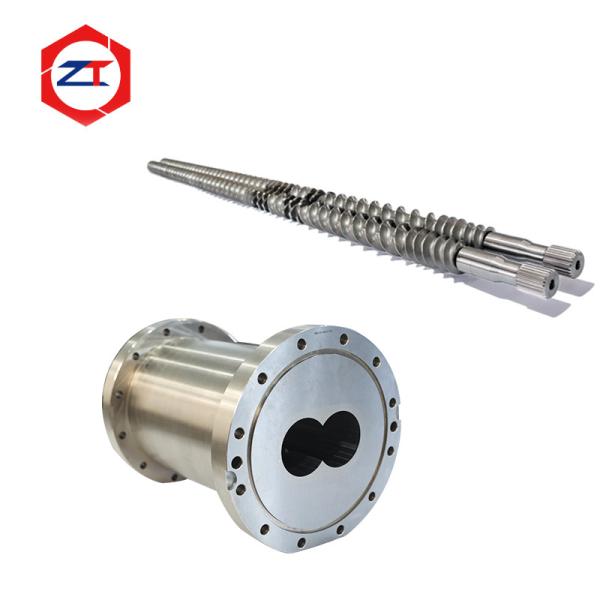 Twin Screw Food Extruder Screws And Barrels HIP Ni60 Alloy Material