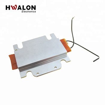 Self-regulating Energy Saving Uniform Heating Multi Voltage 12V 24V 36V 48V 110V 220V AC DC 60x28mm Ceramic PTC Plate Heater with Overheat Protection for Small Household Appliance, Beauty Device