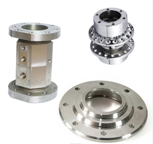 Fibre Drawing Aluminum CNC Machine Parts For Robot Electronic Automation