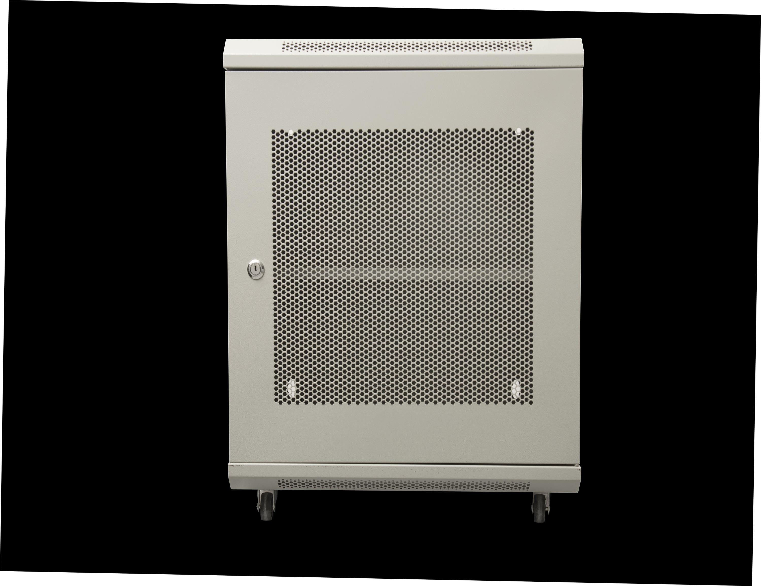 SPCC Cold Rolled Steel 15U Wall Mounted Network Cabinet Rack Certified by ISO9001 2000