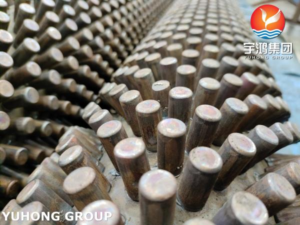ASME SA312 Stainless Steel 304 Studded Tube , For Shell-and-tube Heat Exchanger