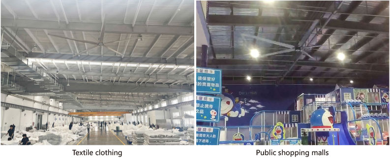 Крупные промышленные потолочные вентиляторы HVLS для заводских больших мастерских вентиляторов