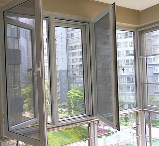 Powder Coated 304 Stainless Steel Security Mesh Anti-Rust Bulletproof Window Screen