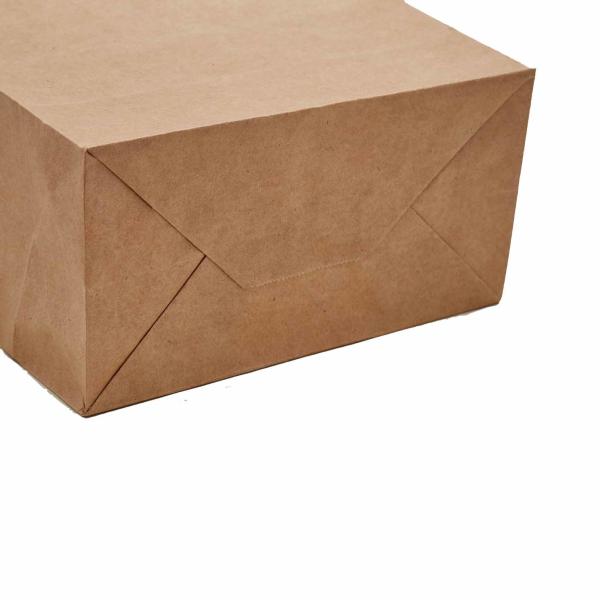 Natural Kraft Paper Bags 8 X 4 1/2 X 10 1/4 Kraft Shopping Bags With Handles