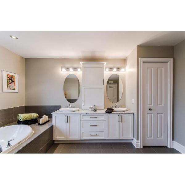 Customized White Shaker Design Bathroom Vanity Combo with Sink YALIG Customized Designs