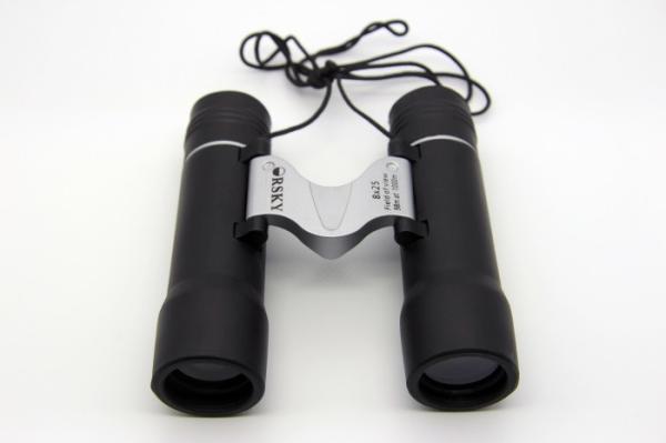 Lightweight Compact Folding Binoculars , Outdoor Sports 8x25 Compact Binoculars