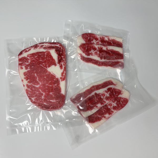 Frozen Meat Products Vacuum Packaging Transparent Steam Cooking Bag Transparent Meat Vacuum Bag