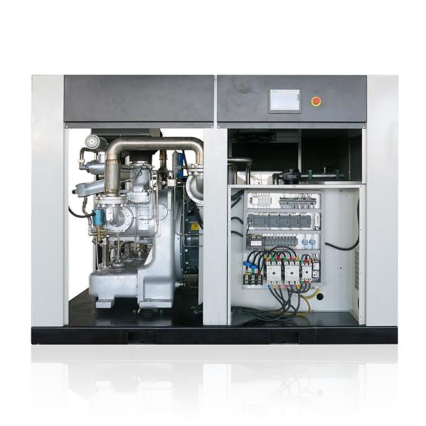 Stationary Medical Air Compressor 75kw 100hp Silent Oilless Air Compressor