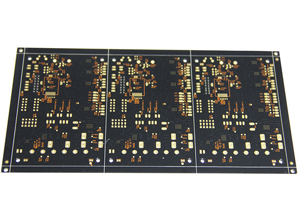 Погружение доска PCB верхнего слоя HDI золота 2u» оранжевая