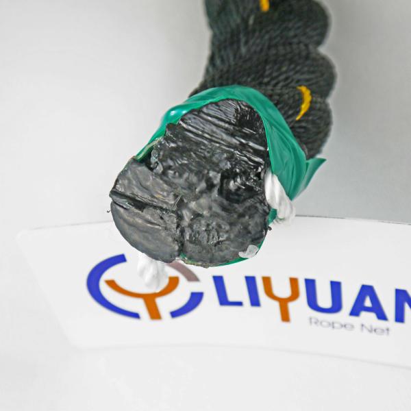 Custom 3ply Twisted Polyester Fabric Marine Mooring Rope for Multipurpose Applications