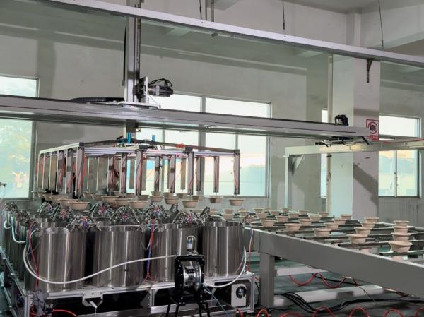 Industrial Waterproof Coating Line for Pulp Molded Packaging - Heavy-Duty Production Solution
