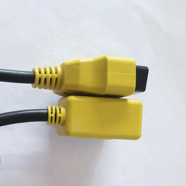 Durable Universal OBD2 Extension Cable Length 0.3m Male To Female