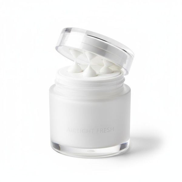 50g Capacity PP Jar with Twist-to-Dispense Mechanism for Airtight Freshness in Cosmetic Cream Packaging