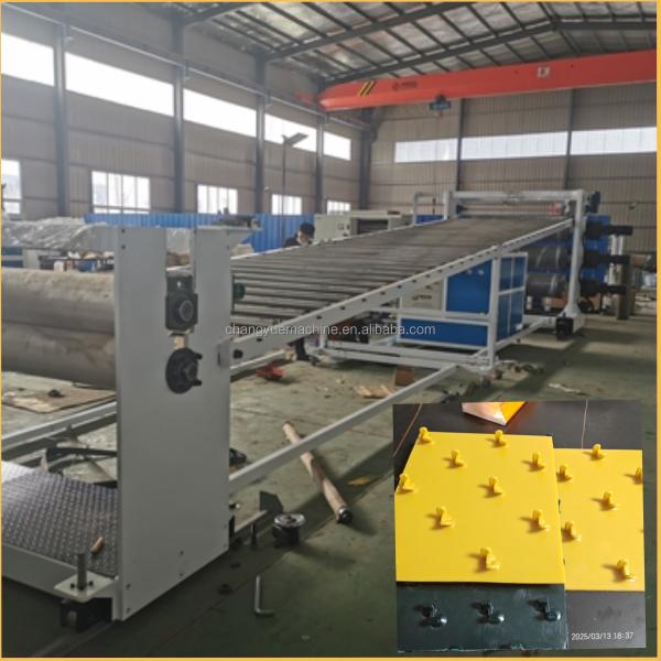 Customization Anchor Sheet Extrusion Line Machine / Anchor Sheet Making Machine Muti-point Anchoring PE Board Production Line
