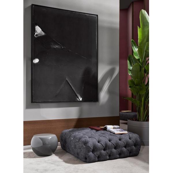 Italian Light Luxury All Pull Ins Leather Art Sofa / American Minimalist Living Room Club Hotel Velvet Sofa