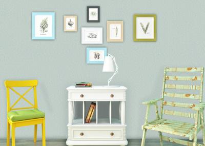 Waterproof Green Contemporary Wallpaper For Bedrooms , Interior Decorating Wallpaper