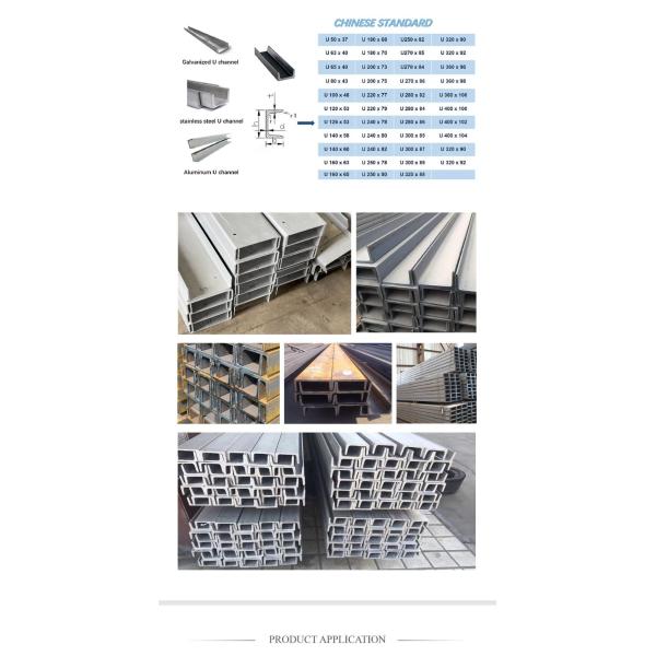 U Channel E250A S235mc S355j2 I Beam Customized Section Hot Rolled Ss400 H Section Steel Structural Steel H Beam