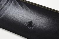10.5oz Black Denim Fabric Rigid 100%Cotton Black And Black Backside For Style Jeans Boy Friend Style Soft Handfeel Women