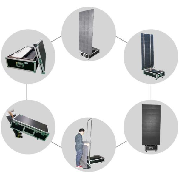 3000 Nits Totem LED Display P6 Industrial Grade Screen Video Wall Hire Metal Housing