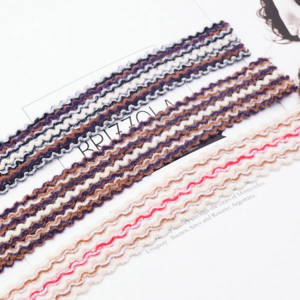 Webbing feito sob encomenda de nylon tecido 37mm do jacquard de veludo