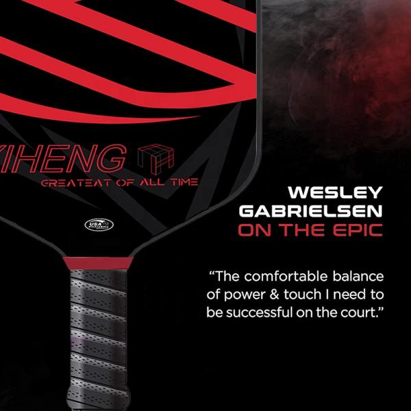 Adults Largest Sweet Spot Pickleball Paddle Set 2 Paddle 4 Ball With 1 Bag