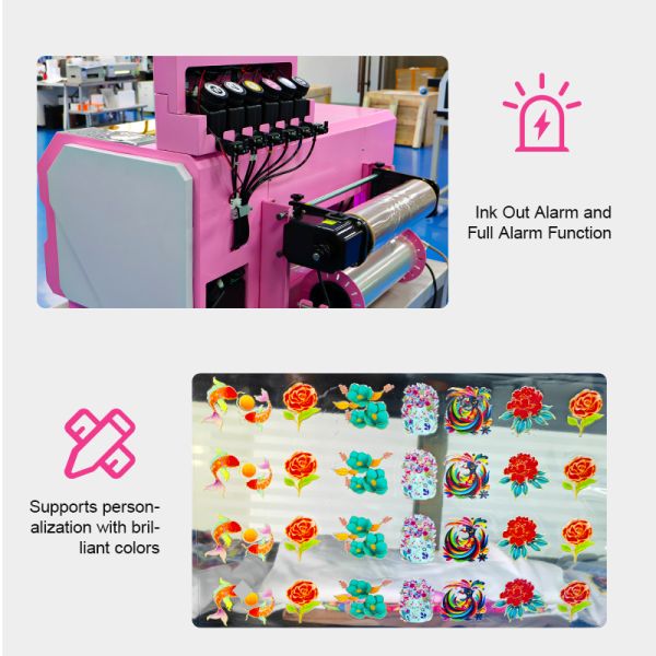 A3 UV DTF Printer for Sticker Making Factory Wholesale UV DTF Film Printer OEM Available