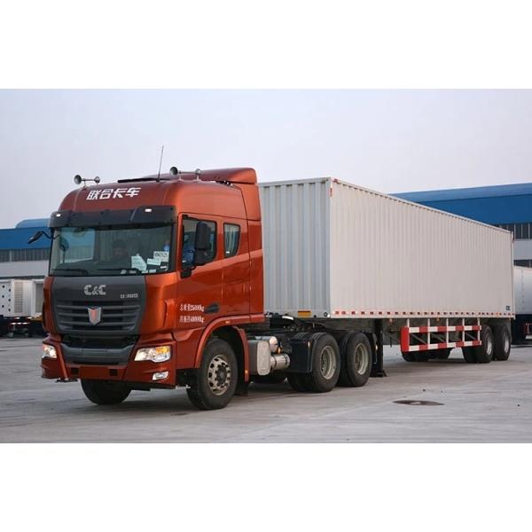 Medium Duty 80 Ton 40 Ton Dry Van Semi Trailer Box Semi Trailer Van Semi Truck Trailer
