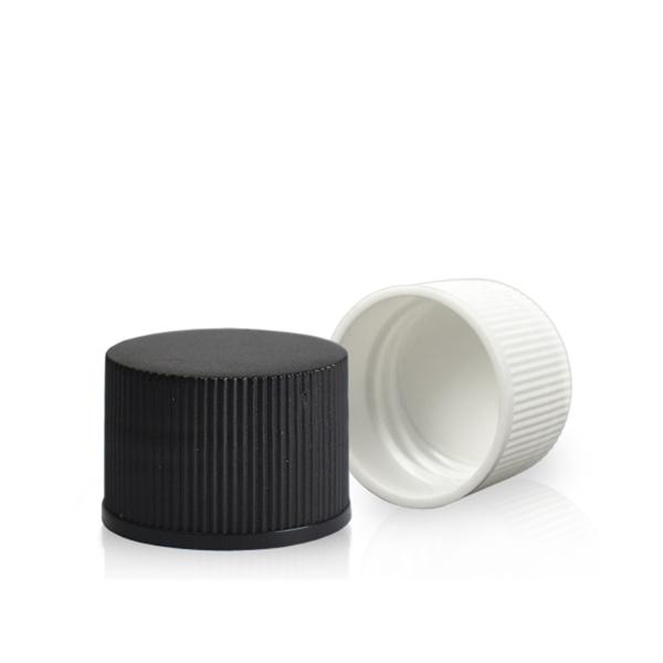 K904-1 Ribbed Plastic Cap 18/20/24/28mm Multifunctional Durable