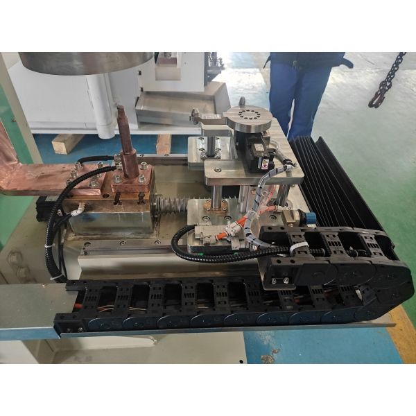 Pneumatic Stainless Nut Resistance Welders Spot Welder Automatic Projection Welding Machine Carbon Steel Car Brake Base Plate