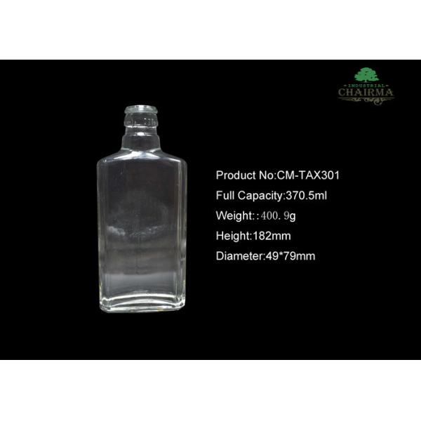 350ML Square bottle for whisky