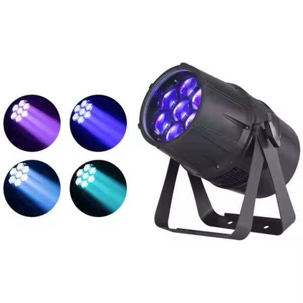 Outdoor IP65 7pcs 40w LED Par Zoom Rgbw Par Wash Lights RGBW 4IN1