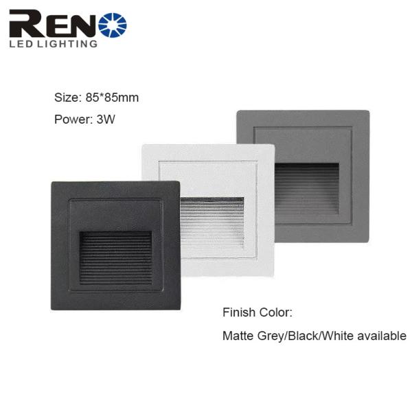 Recessed LED Inground Light Waterproof 3W AC85-240V For Landscape Pathway