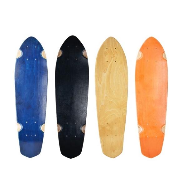 26inch Mini Cruiser Blue Skateboard Decks 7ply North Maple